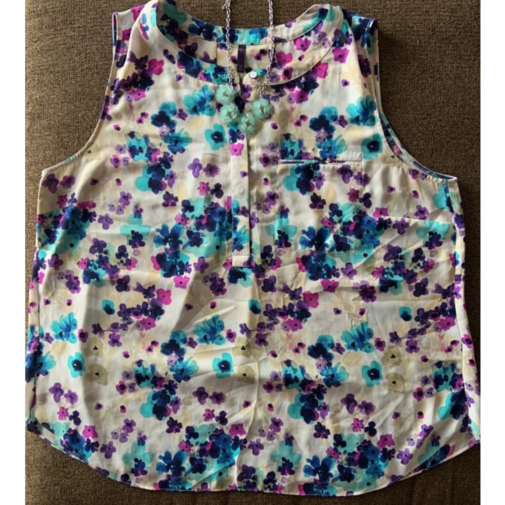 NYDJ Chiffon Tank